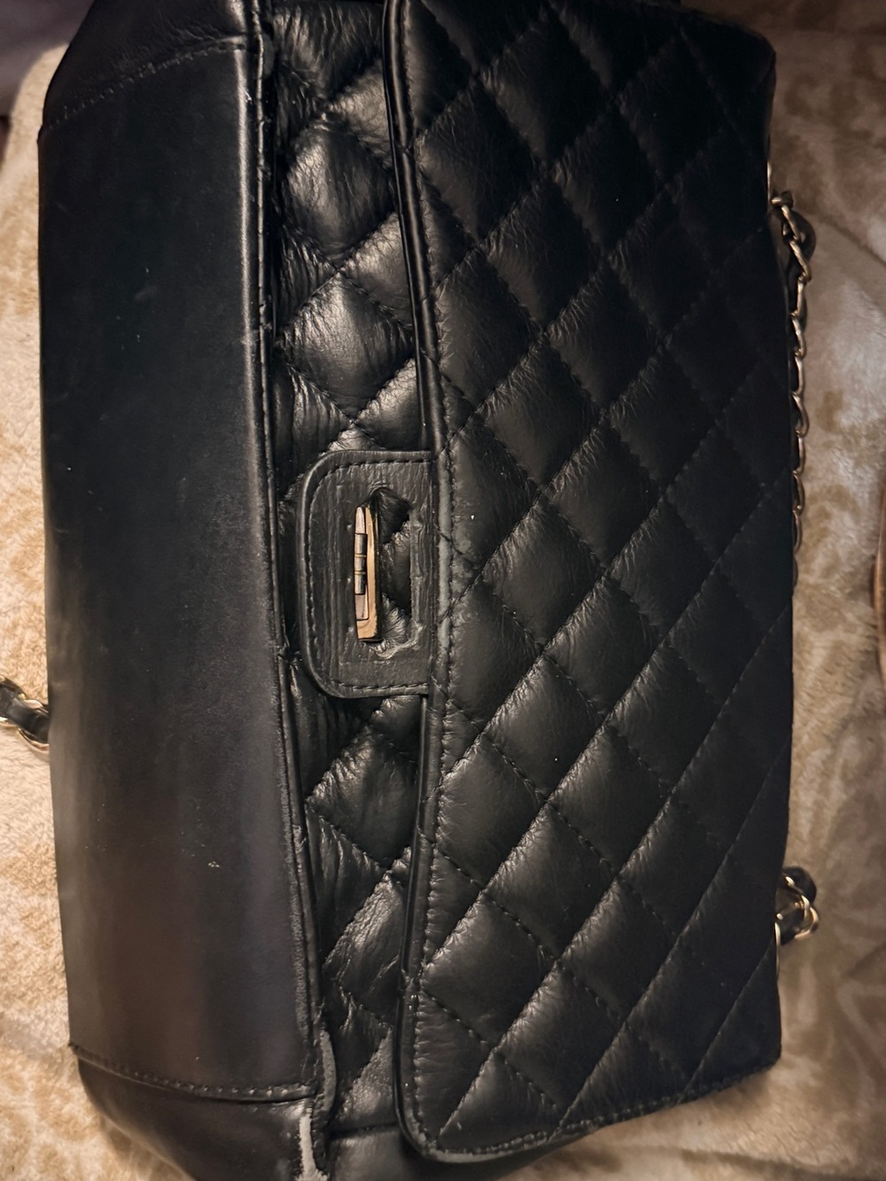 Roberta Rossi Leather Black Shoulder Bag